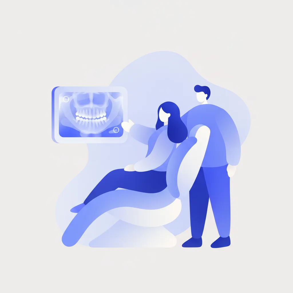 청주 임플란트 직후, 울쎄라 시술 받아도 안전할까 일러스트