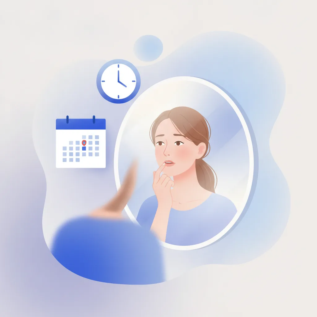 일주일째 울퉁불퉁한 입술 필러, 청주에서 가라앉는 경우와 아닌 경우 일러스트
